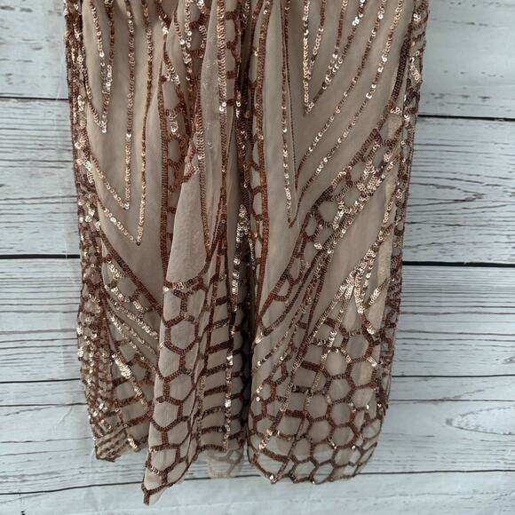 L'ATISTE by Amy New Women's Sequin Open Back Bodycon Dress Size Small - Picture 14 of 15